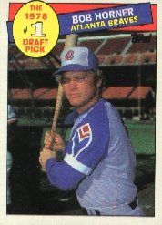 1985 Topps Baseball Cards      276     Bob Horner FDP